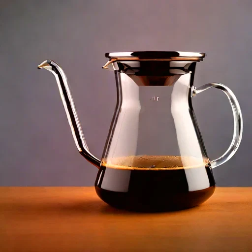 A chemocline layering pitcher, photographed against a plain background