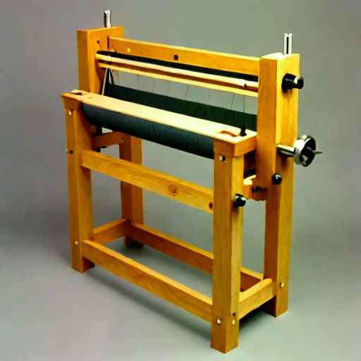An obsidian-edge cutting jig, photographed against a plain background