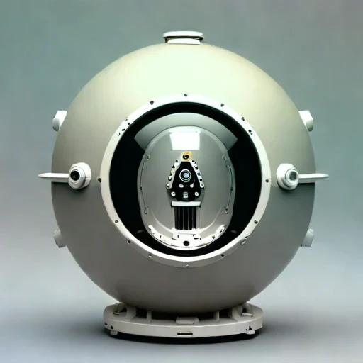 A pelagic-drift imaging station, photographed against a plain background