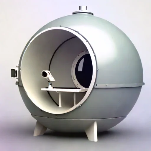 A saprolite-cut root observatory, photographed against a plain background