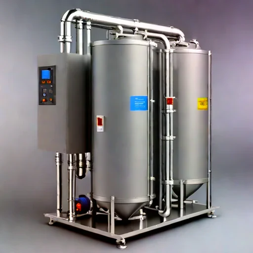 A supercooled-fog collector, photographed against a plain background