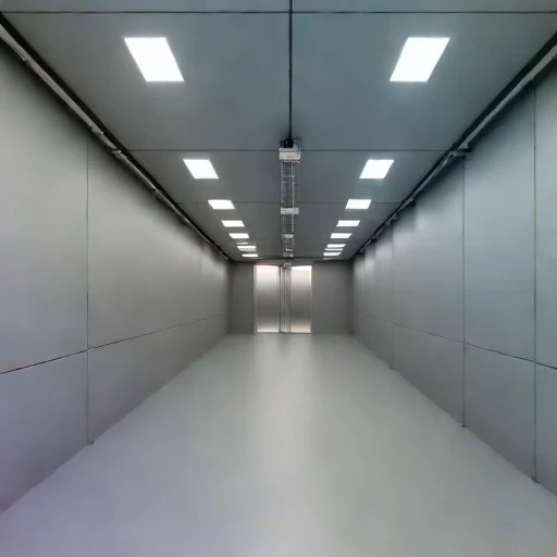 A ventilation-raise quiet booth, photographed against a plain background